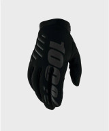 100% Brisker Cold Weather Youth Gloves - Black